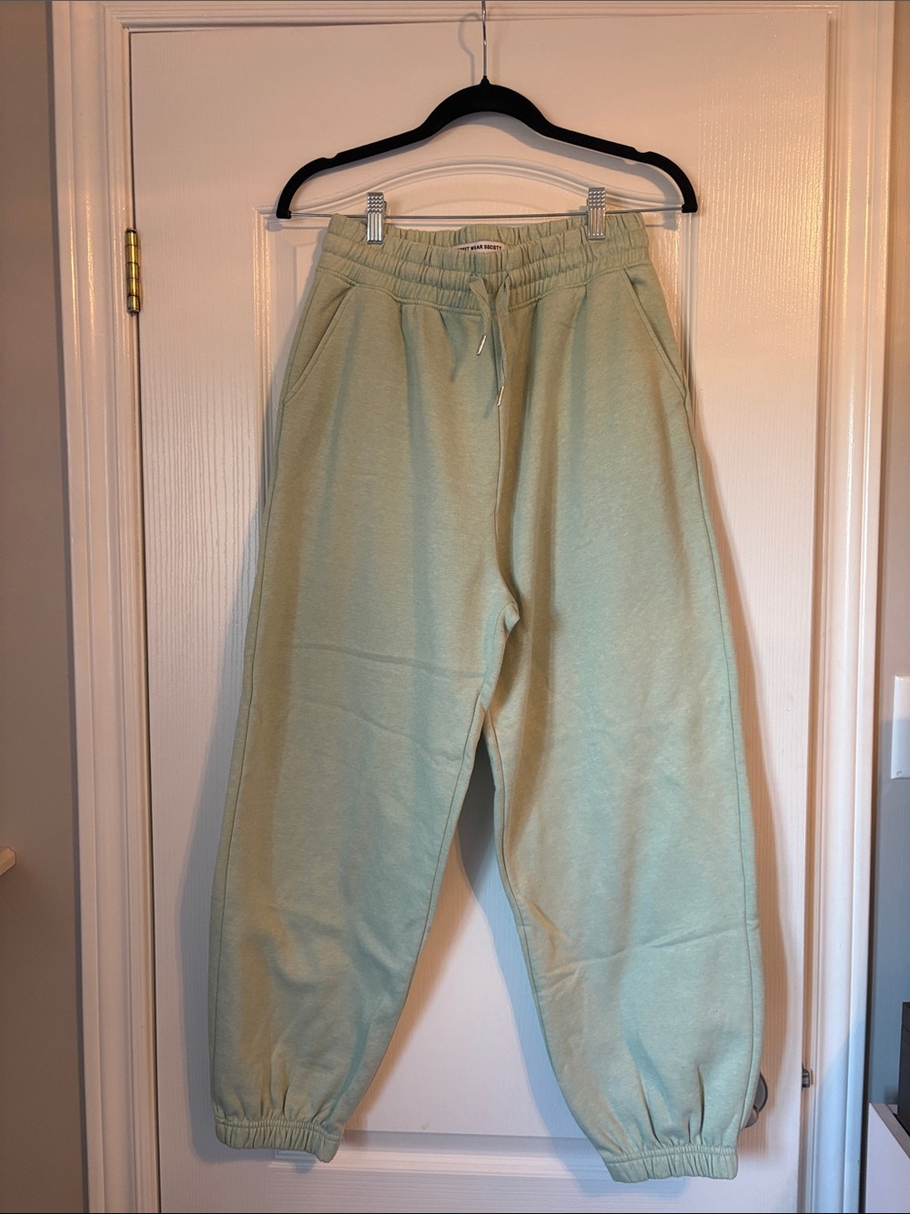Streetwear Society Mint Green Relaxed Sweatpants